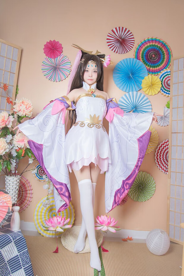王者荣耀貂蝉cos服绝世舞姬cos服cos服全套cosplay服装女 服装 假发
