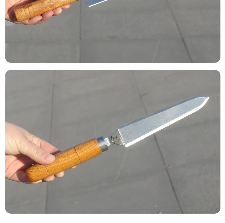 割蜜刀锋利割蜡盖割蜜刀不锈钢开刃取蜜刀养蜂取蜜工具z型割蜜刀大小