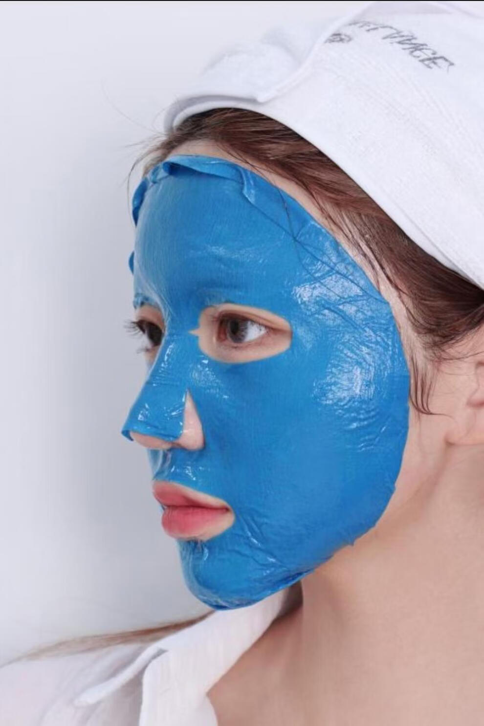 韩国小黄人面膜bebalancedpu面膜院线小蓝人小绿人补水保湿 小紫人