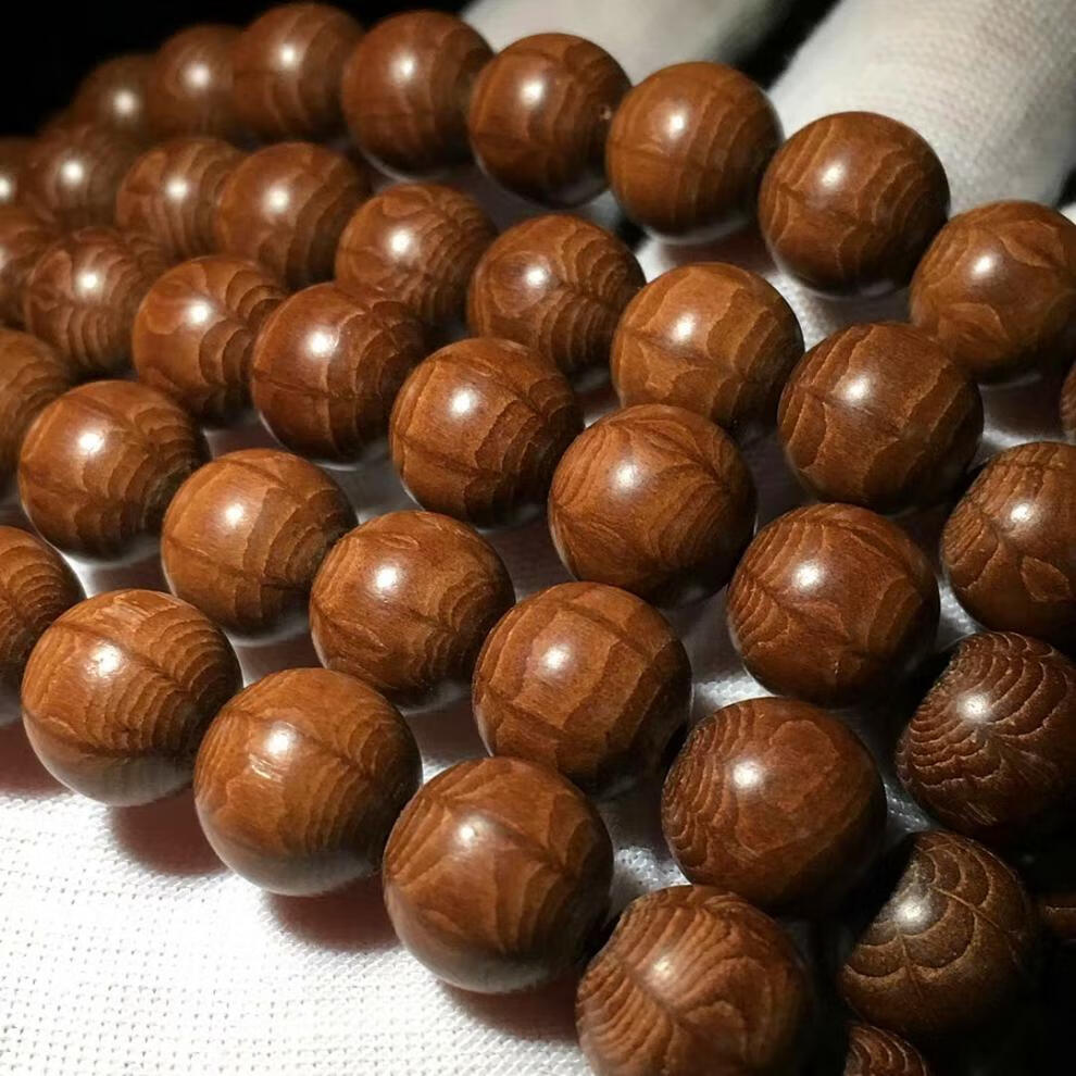 朴春五台山六道木手串108老料男女原木九道木降龙木佛珠文玩念珠手链