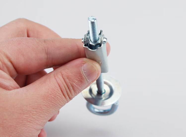 广告吊旗夹海报杆悬挂配件画轴天花板吊顶挂钩m5兰花钩石膏板挂环sdff