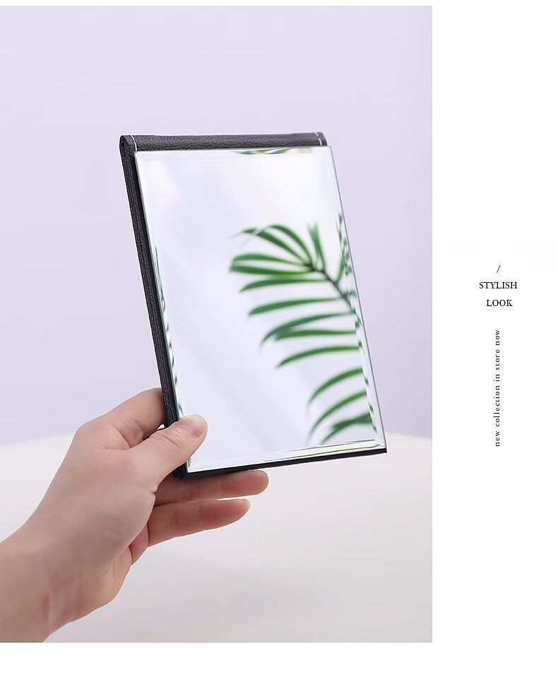 小米mi生态米家同款可折叠化妆镜子台式便携随身网红梳妆镜桌面小