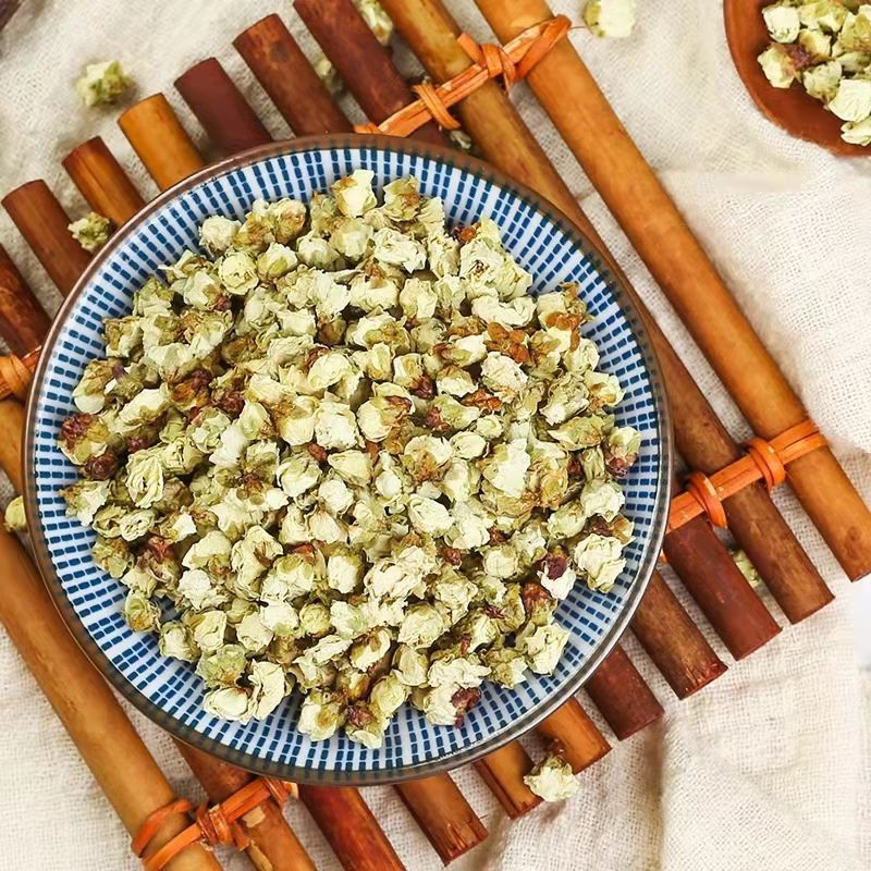 白梅花白梅花茶头茬绿萼梅绿梅花中药野生泡水搭玫瑰 白梅花100g 250g