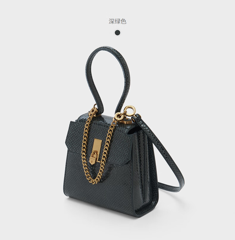 官方官网初秋ck2-50270719包包女包油画斜挎包手提单肩包小&ck女士