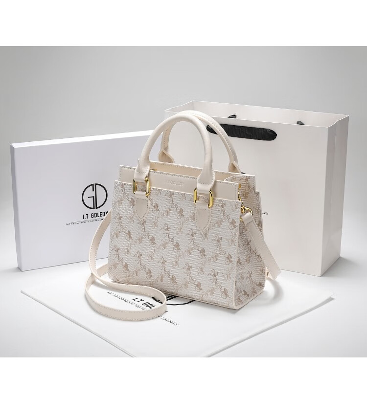 2022新款香港代购itgdledy真皮女士包包通勤时尚手提托特包斜挎包