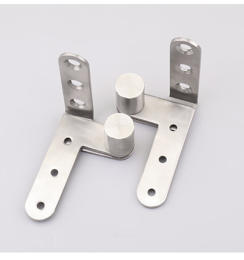 304不锈钢天地转轴上下轴暗门合页360度旋转门转轴重型隐形门铰链 117