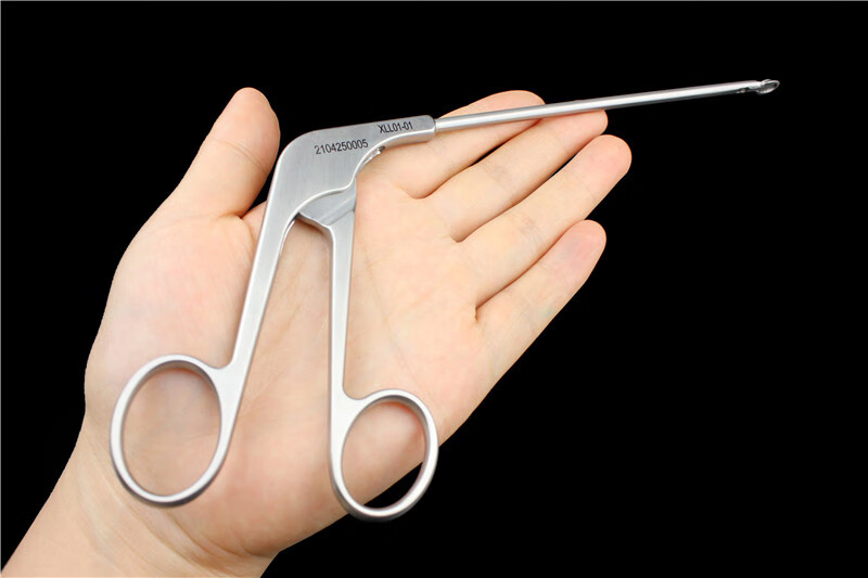 肌腱蓝钳内窥镜咬骨钳骨科器械医用运动医学半月板组织取出剪直圆头