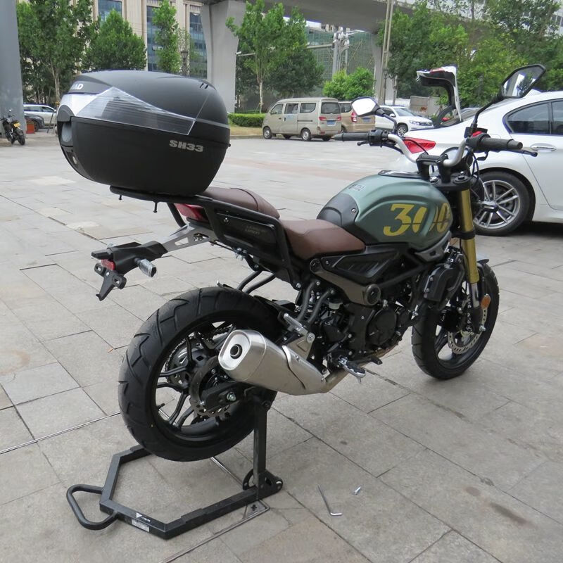 适用隆鑫lx300-6u后货架2021款无极300ac尾架截物架尾箱架改装件定制