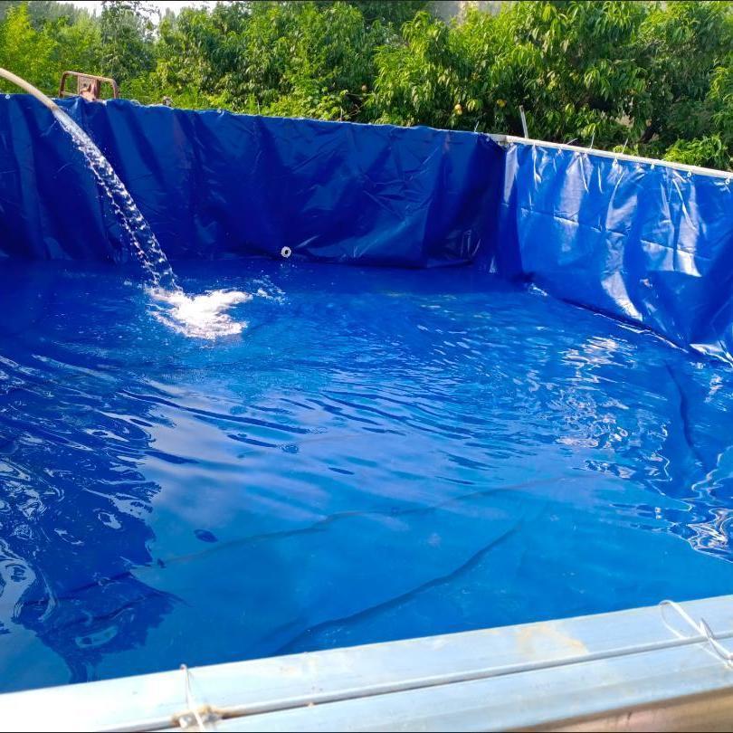 养鱼箱帆布帆布鱼池养殖池大型游泳池防水布篷布防晒加厚雨布蓄水池