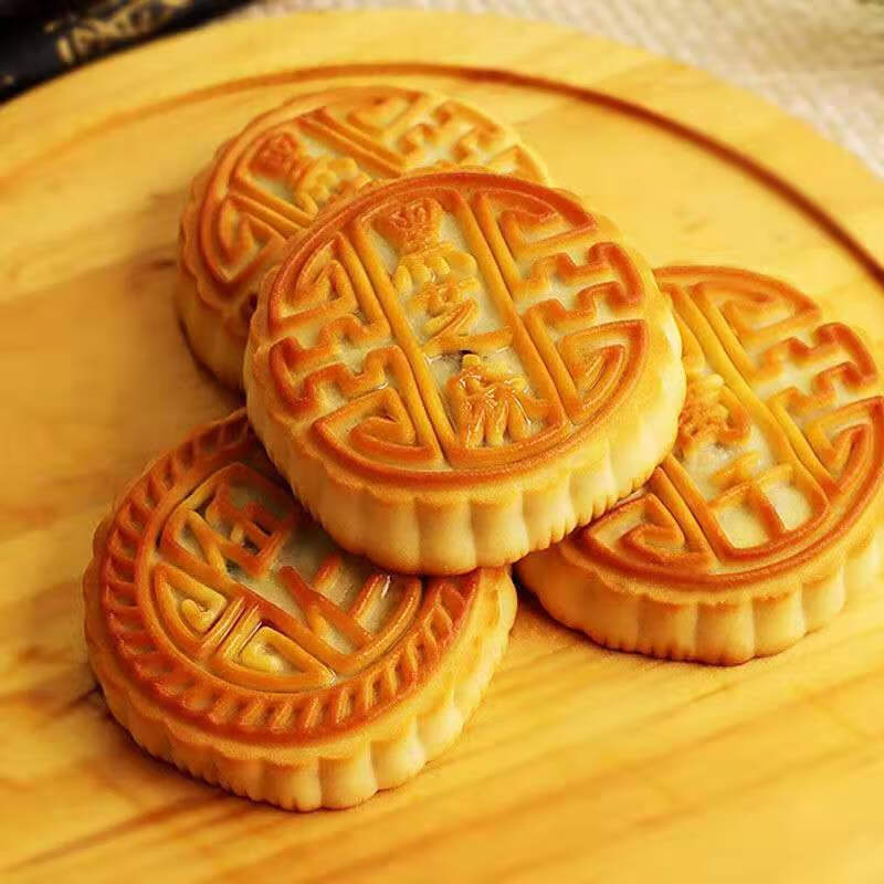 传统广式月饼山西老式五仁中秋葡萄干多口味糕点点心散装80克1个 葡萄