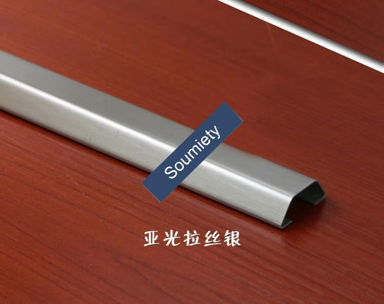 不锈钢线槽明装地槽地线槽压线槽防踩明线地板地面神器走线槽美化30mm