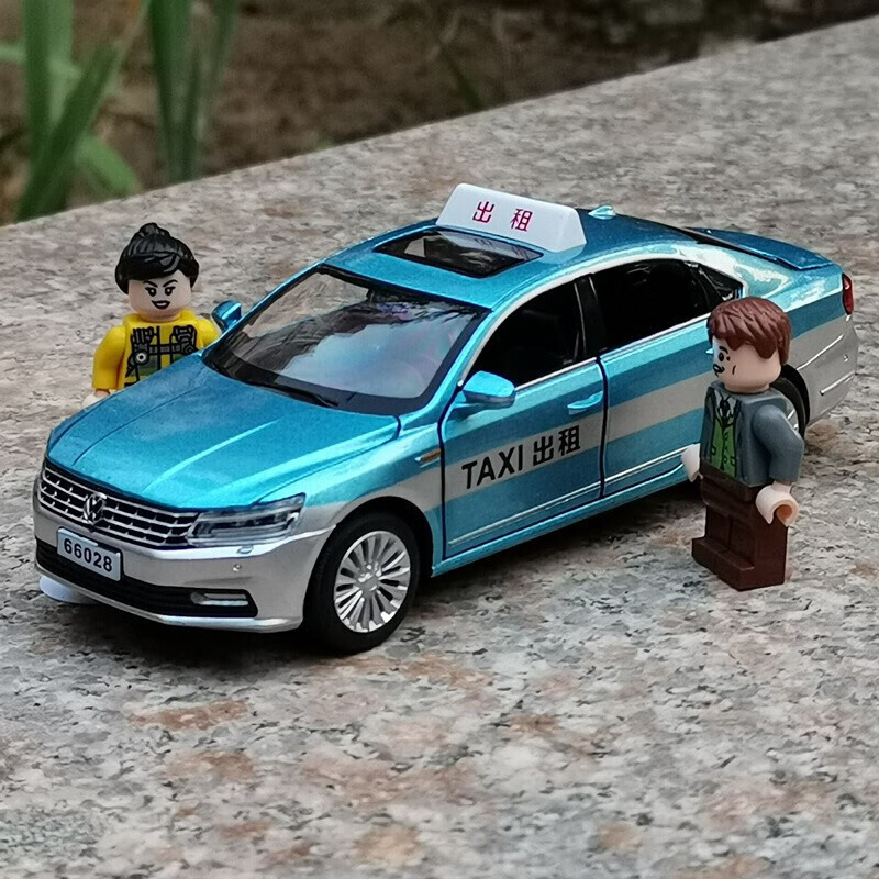 1:32合金汽车模型红旗h7出租车声光回力北京出租 男孩玩具 出租车黄色