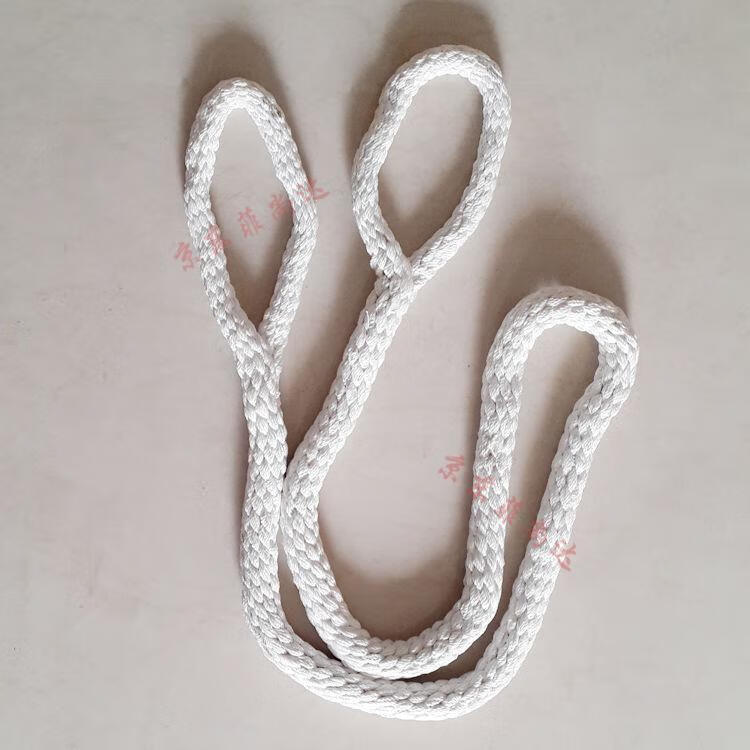 两头扣尼龙吊绳起重吊装绳吊车行车吊绳1235吨白色圆吊带大绳吊带尼龙