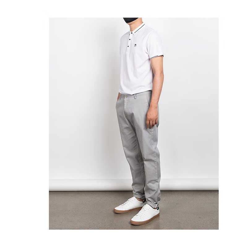 赫尔哈顿ectorharden大码男装新款商务休闲立领polo衫潮流胖子加肥