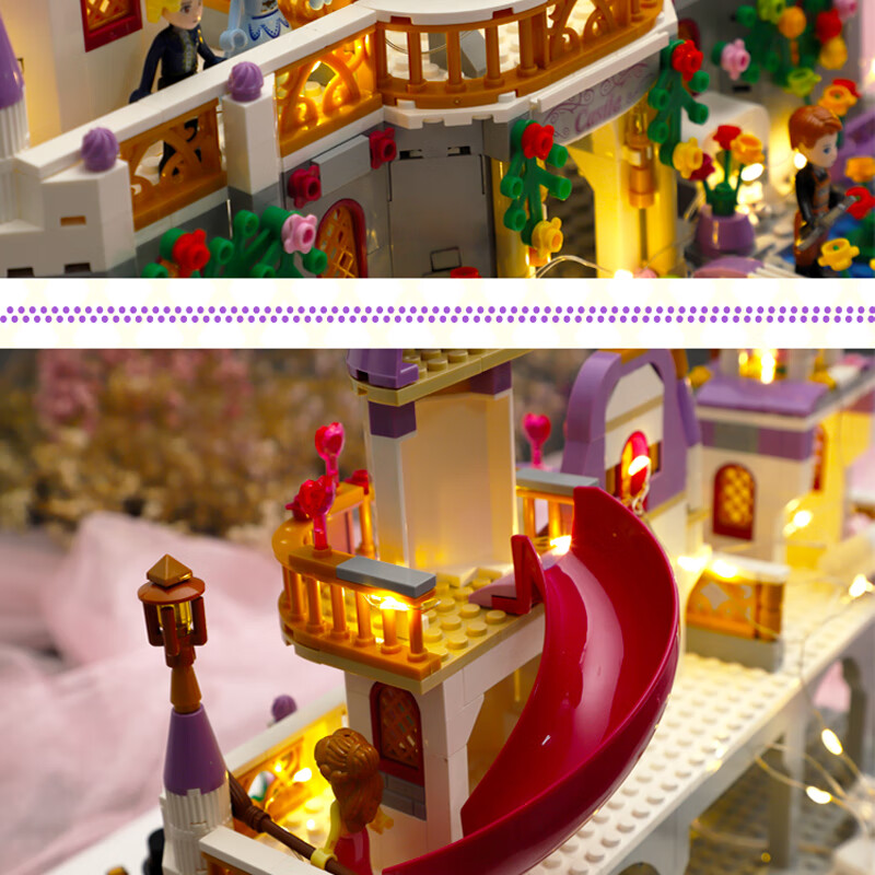 乐高积木女孩子系列力8别墅拼装温莎城堡6岁公主礼物儿童玩具 温莎