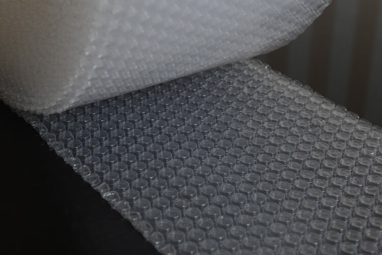 打包防摔防爆包裹气泡膜塑料包装防震泡泡纸冲气泡沫发快递用 单层中