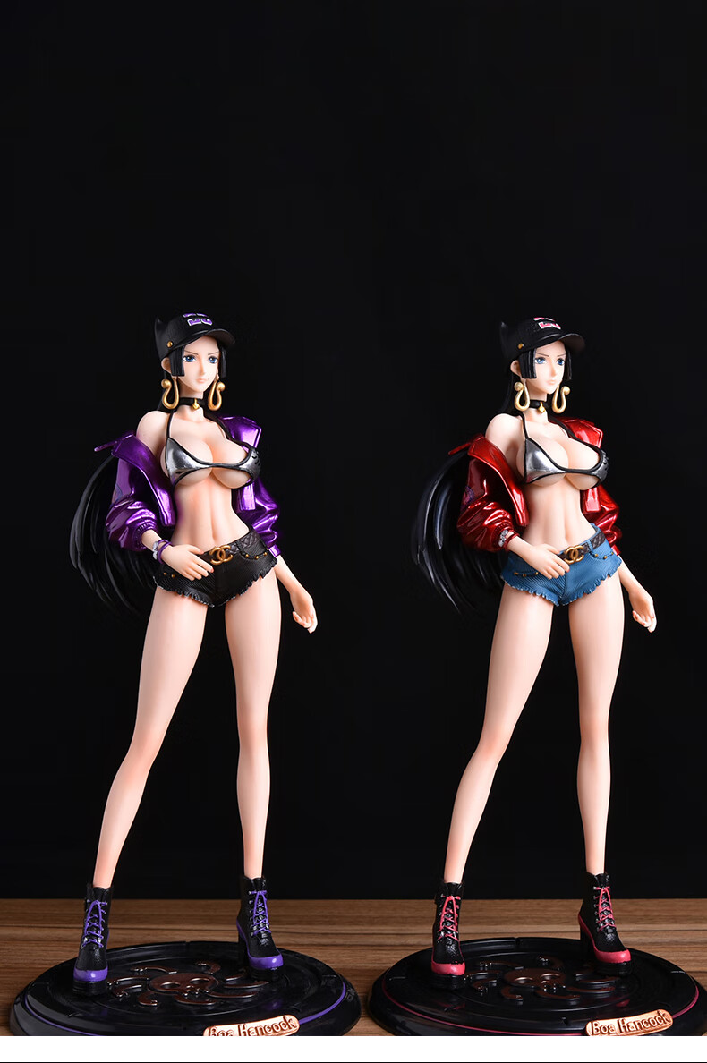 版动漫海贼王女帝gk潮牌汉库克 罗宾pop蛇姬娜美可脱摆件 潮牌娜美