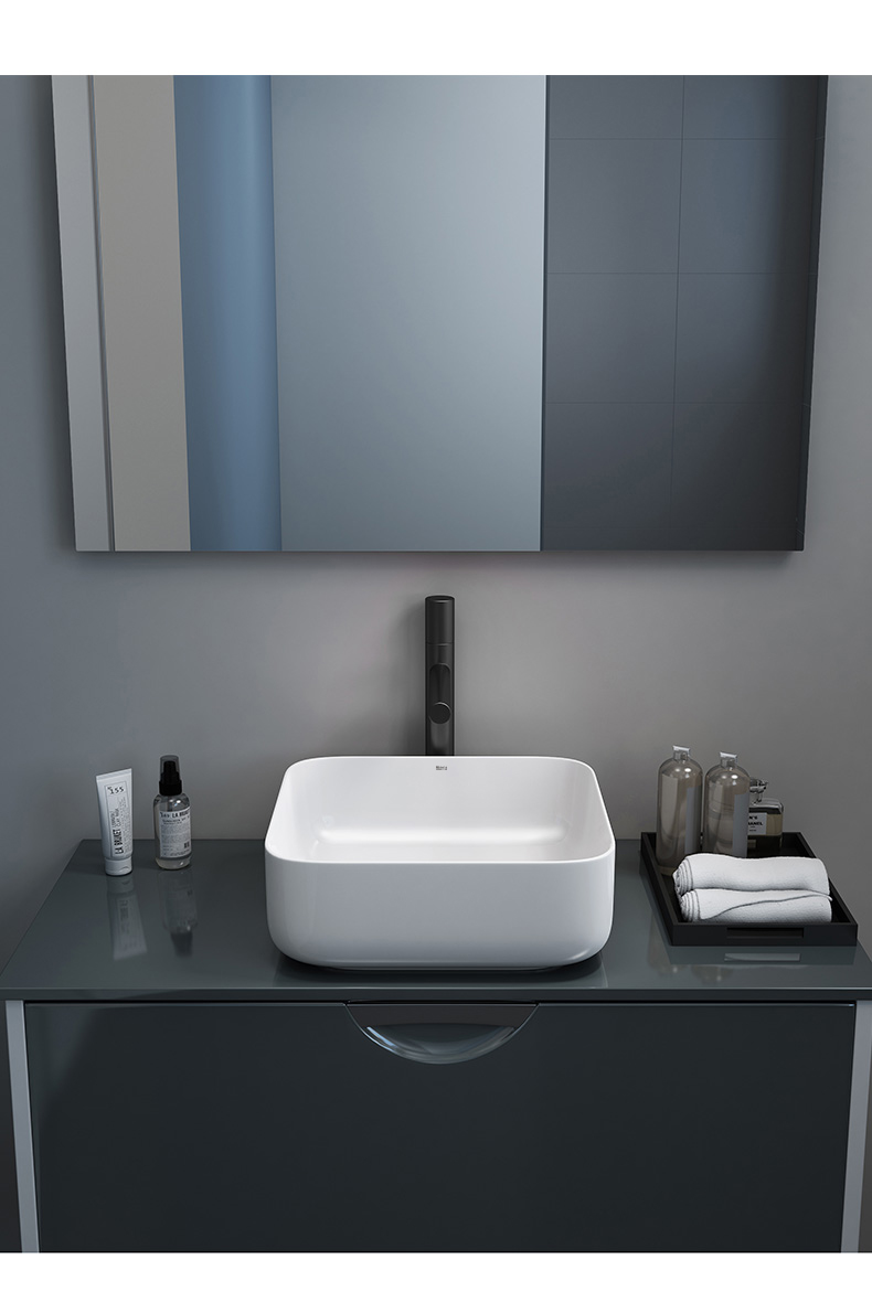 乐家卫浴台上盆乐家卫浴roca英佩拉台上盆薄陶工艺北欧简约陶瓷洗手盆