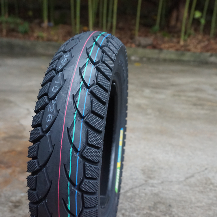 轮胎3.00/3.50-10电动车电瓶车8层钢丝真空胎防刺外胎 吉斯通3.