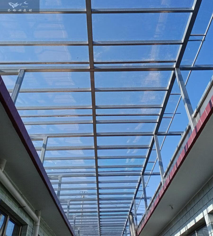 bml软玻璃耐力板阳光板透明塑料板采光户外挡雨棚防晒阳光房大棚遮阳0