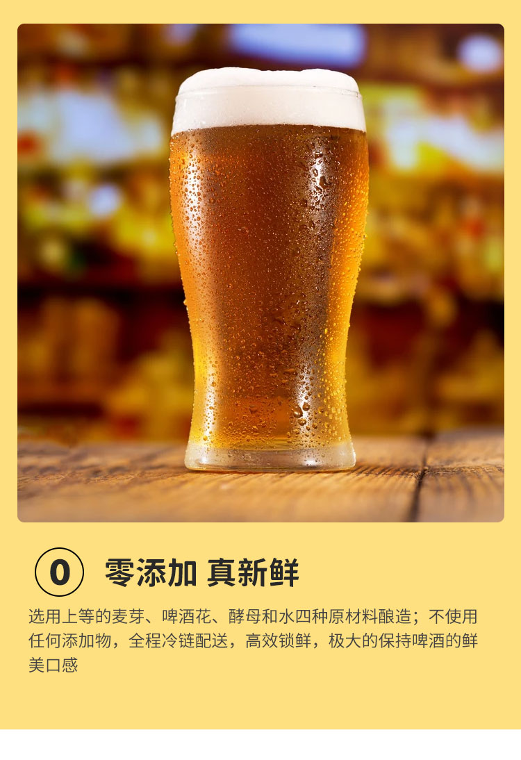 芽子全麦啤酒 330ml 精酿原国产清爽微醺经典麦芽啤酒 12罐*330ml/瓶