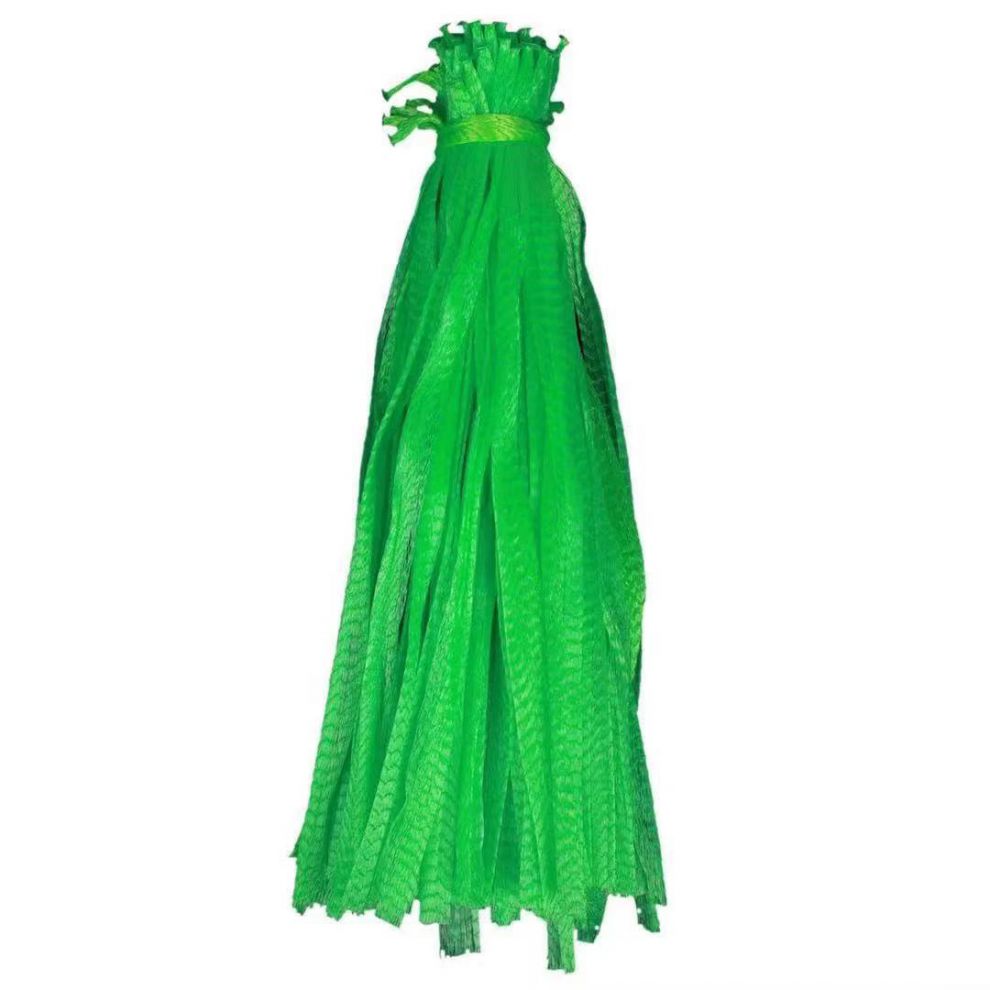 塑料网袋子批发水果网兜板栗网眼小袋子超市核桃包装尼龙丝网袋子 白