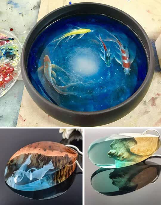树脂胶桌面环氧树脂木头河流桌面填充材料透明戒指艺术胶家具木材结合