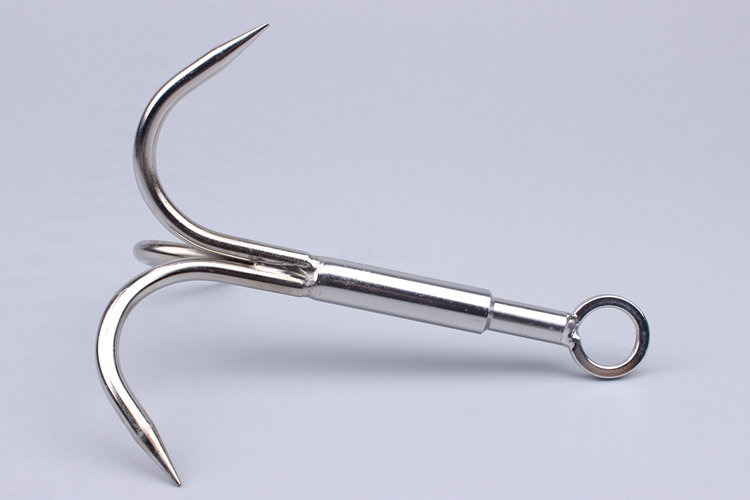 【京享好物】攀岩钩 飞虎爪 登山绳抓钩 不锈钢抓钩户外自救求生三角