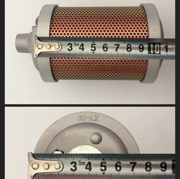 路途乾燥機消聲器吸乾機4分空氣動力排氣消音器消音降噪設備2寸接口xy