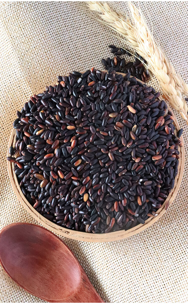 黑龙江东北黑糯米5斤血糯米新米粘米黑米粥黑香米紫米乌【图片 价格