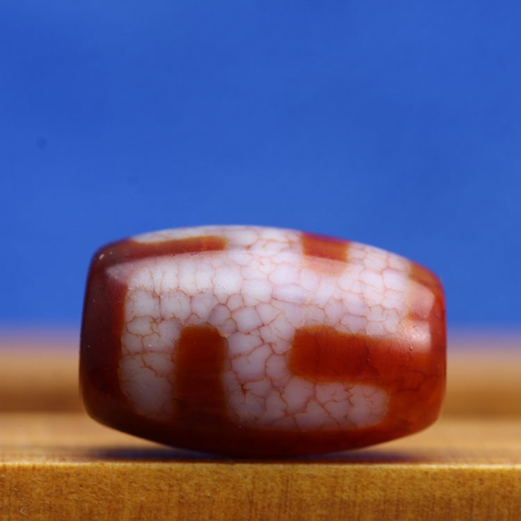 捷凤西亚回流红玉髓精品天珠金钱勾天地菩提天珠顶珠尺寸1220mm金刚杵