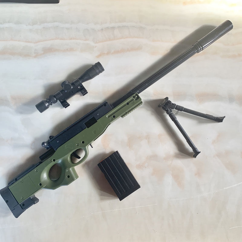 领凡awm儿童玩具枪抛壳软弹枪绝地求生和平精英吃鸡枪玩具男孩枪超大