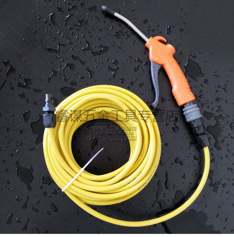 气管软管空压机弹簧管气泵高压伸缩软管8mm防冻耐寒气管软管空压机管