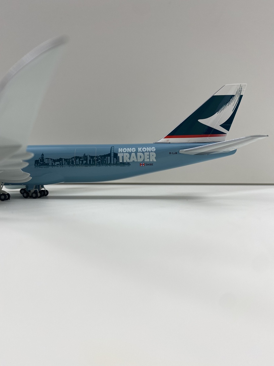 合金飞机模型1/400 国泰航空 波音b747-8f摆件航模 国泰航空747-8f(y
