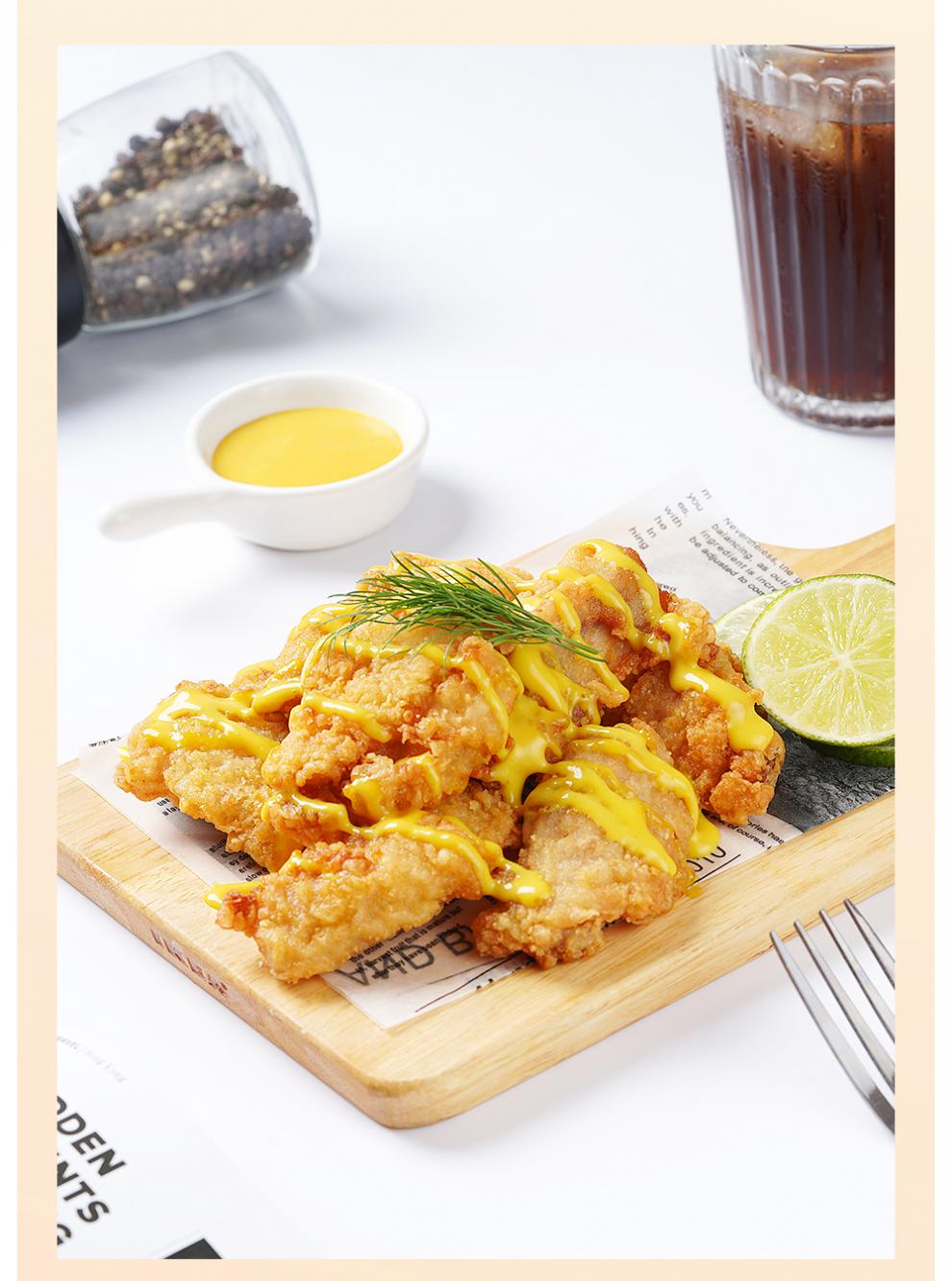 尚巧厨不倒翁蜂蜜芥末酱韩式炸鸡酱黄芥末蛋黄沙拉酱炸鸡芥末酱蜂蜜