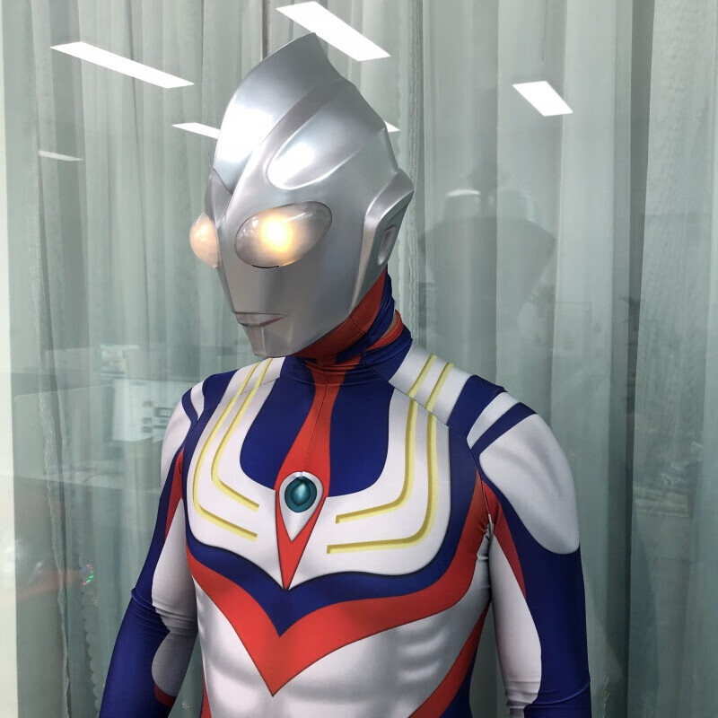 适用于奥特曼衣服头盔 紧身cos服泰罗奥特曼衣服赛文服装定制 下单