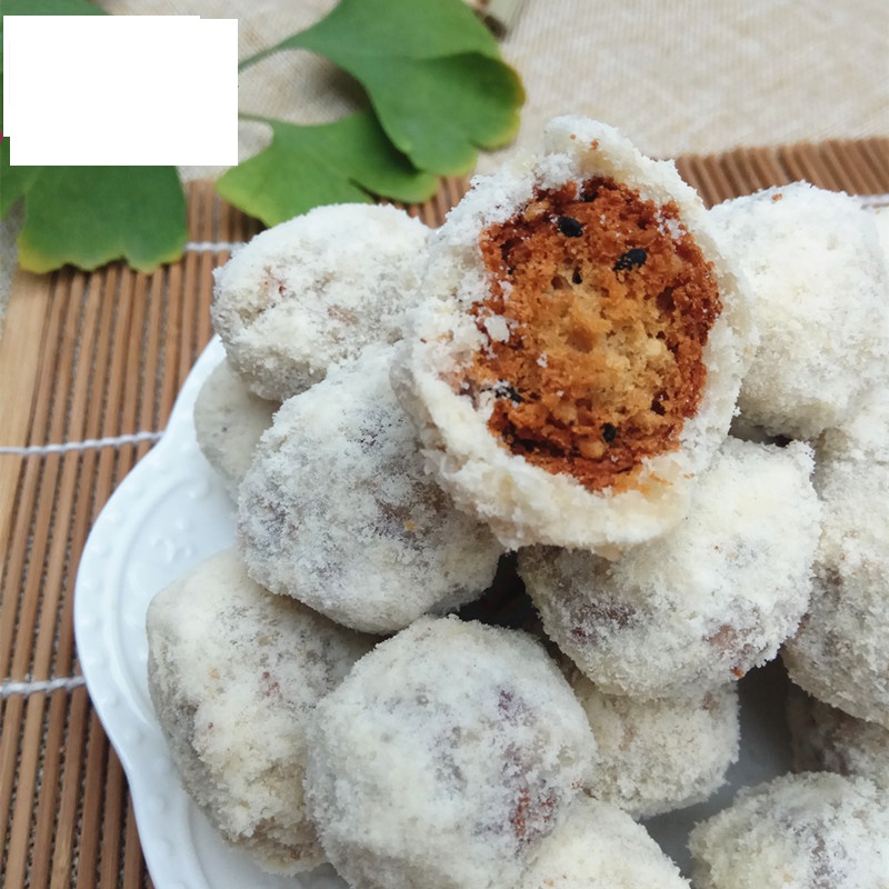 口酥大京果小雪球马蹄果马蹄酥传统手工喜果子河南山东特产大京果2斤