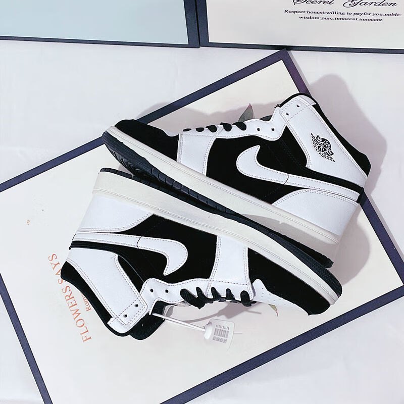 aj高帮男鞋女鞋乔1空军一号篮球鞋男女学生休闲鞋aj1高帮板鞋 aj悟空