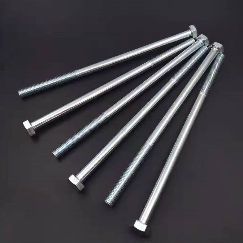 加长长外六角螺栓镀锌调节螺杆穿墙螺丝m10m12m14m16m18m20 10*200