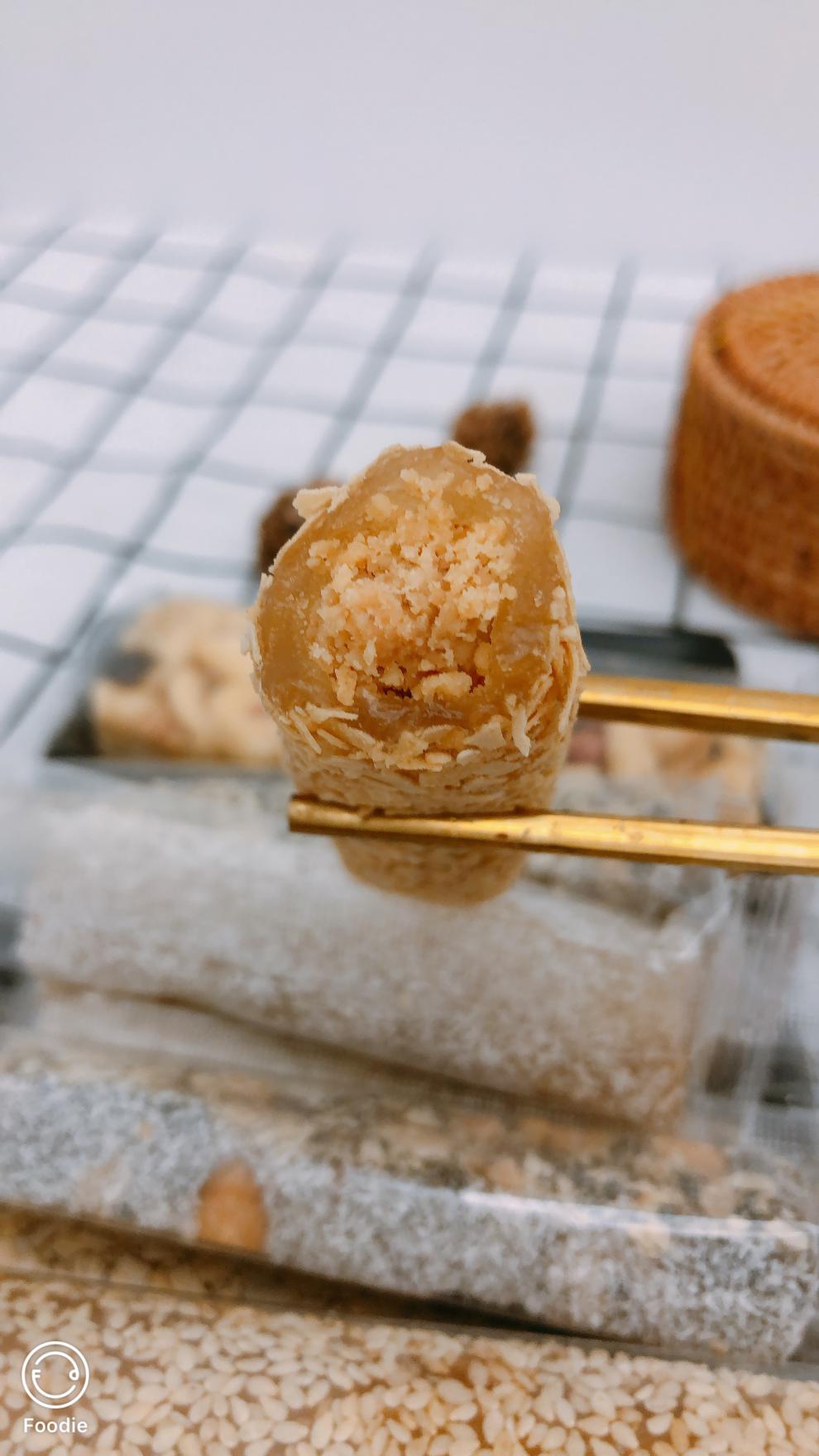 鸭脖糖鸭颈糖西社糖铺椰丝芝麻花生糖潮汕特产小吃 一包五种口味