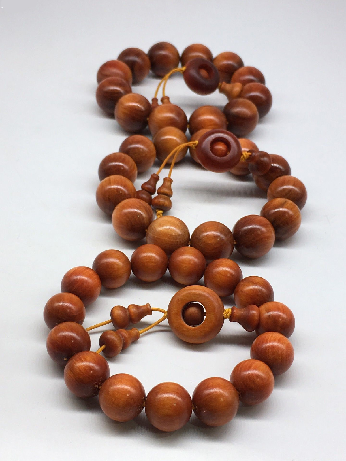 印尼血龙木手串全透光沉水手链男冰种老料正宗佛珠手串男 清漆款血龙