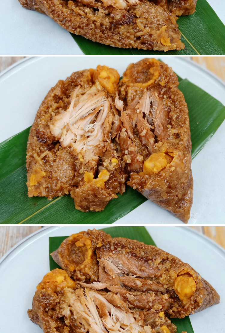 枫泾粽真空双蛋黄肉粽枫泾特产新鲜大粽子一份10只棕子量贩双蛋黄大