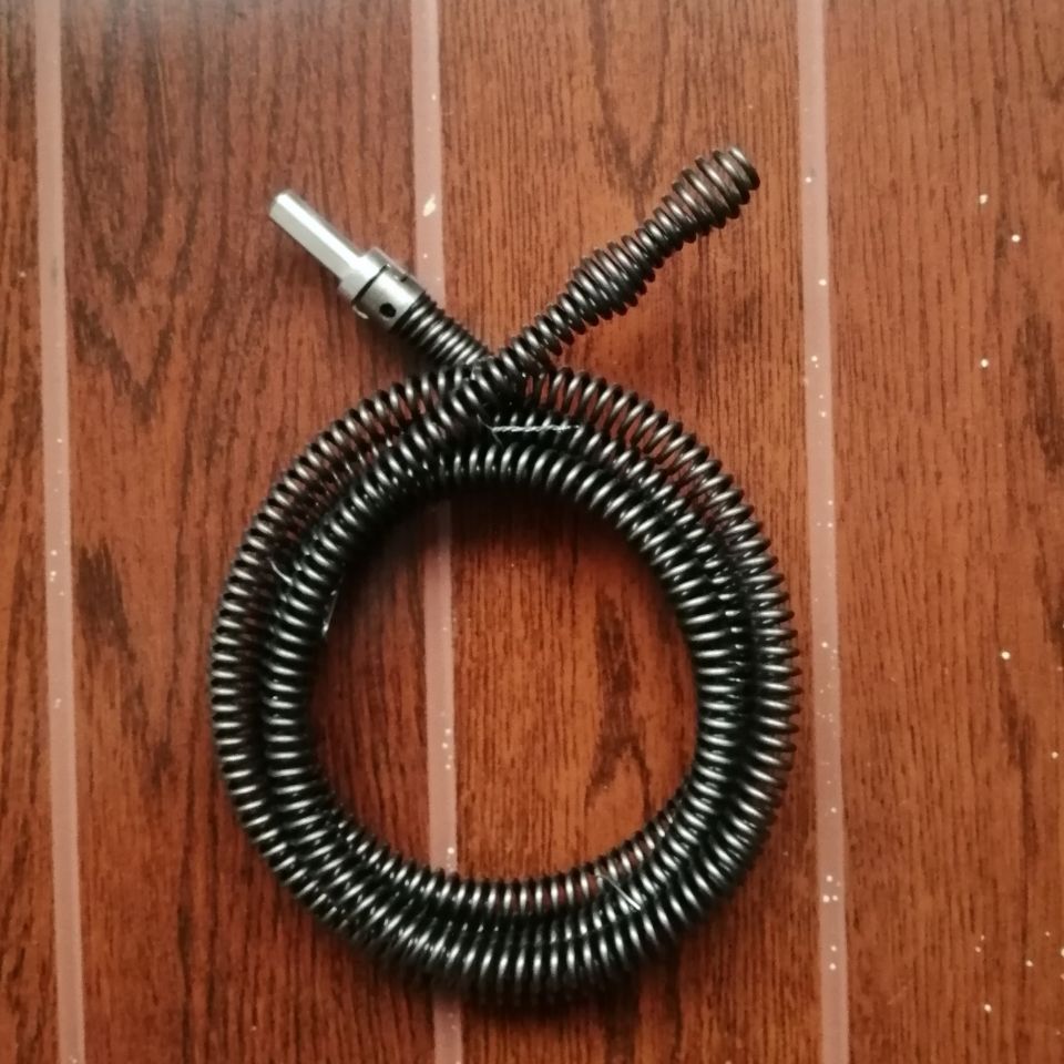 晗畅手电钻疏通器弹簧12mm马桶地漏下水管道疏通器清理弹簧家用5米头