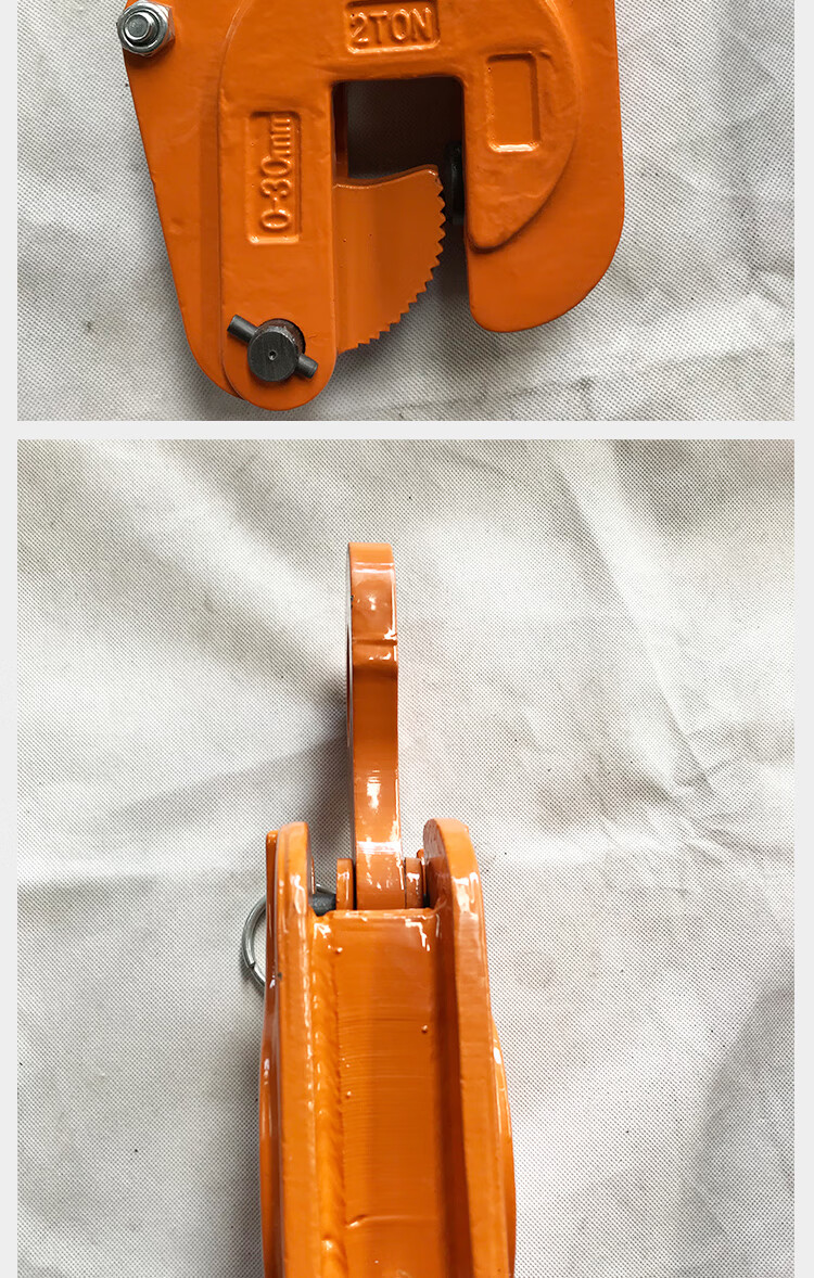cdh竖吊钢板吊钳起重钳横吊起重钳吊钩索具吊具夹具铁板钢板夹子 精品