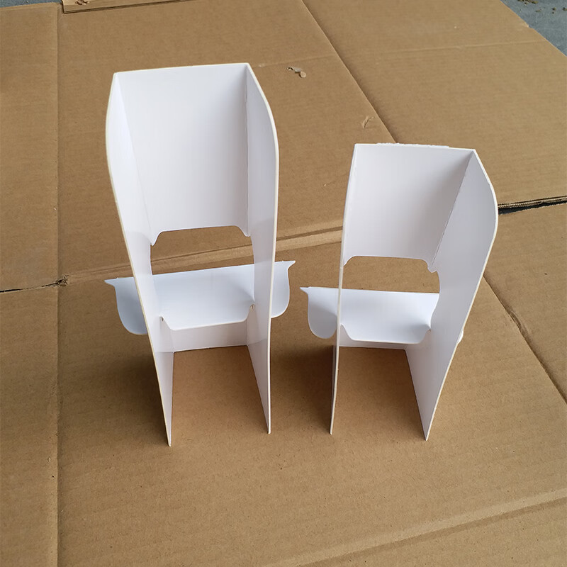 白卡纸背撑a3a4a5纸质背板托桌面纸立牌kt板蝴蝶支架雪弗板支撑板