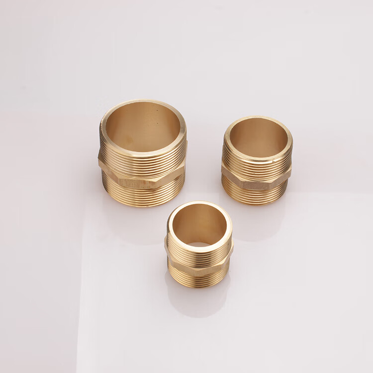 铜外丝直接对丝4分6分1寸1.2寸1.5寸2寸短丝对接加长牙丝进水管, 1.