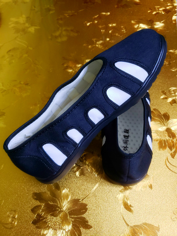 十方鞋仅约6两重运动式透气轻巧耐磨道士鞋道鞋道家云鞋武当山鞋 白底