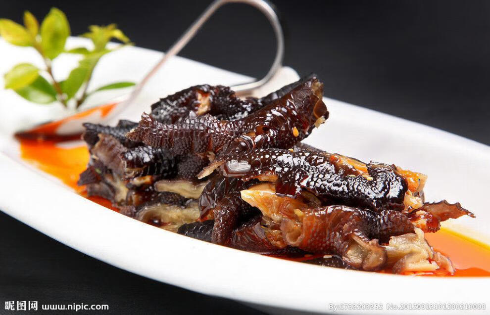 川牧脱骨麻辣乌鸡爪红油无骨凤爪去骨黑鸡脚四川小吃益旺盐帮凉菜红油