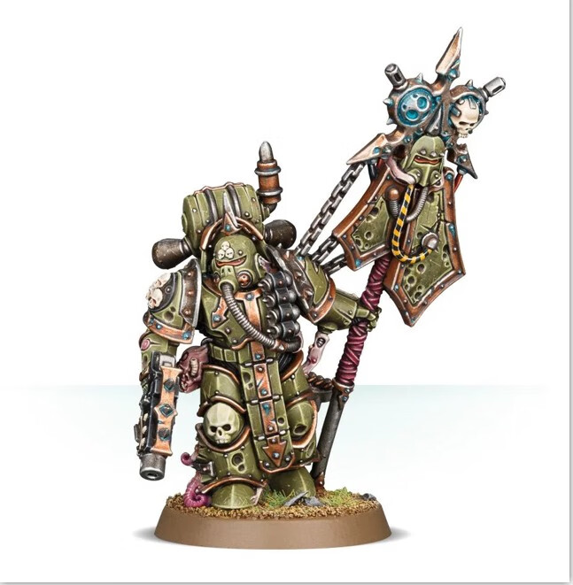 战锤40k桌游战锤 40k 死亡守卫 巡逻包 瘟疫终结者 携带者 机锋