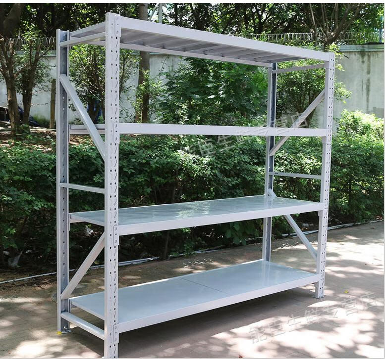 华鄂 仓库地下室车库货架展示架家用仓储置物架多层可拆卸自由组合